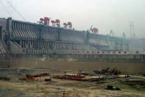 Three Gorges Dam in construction. Courtesy: Getty Images