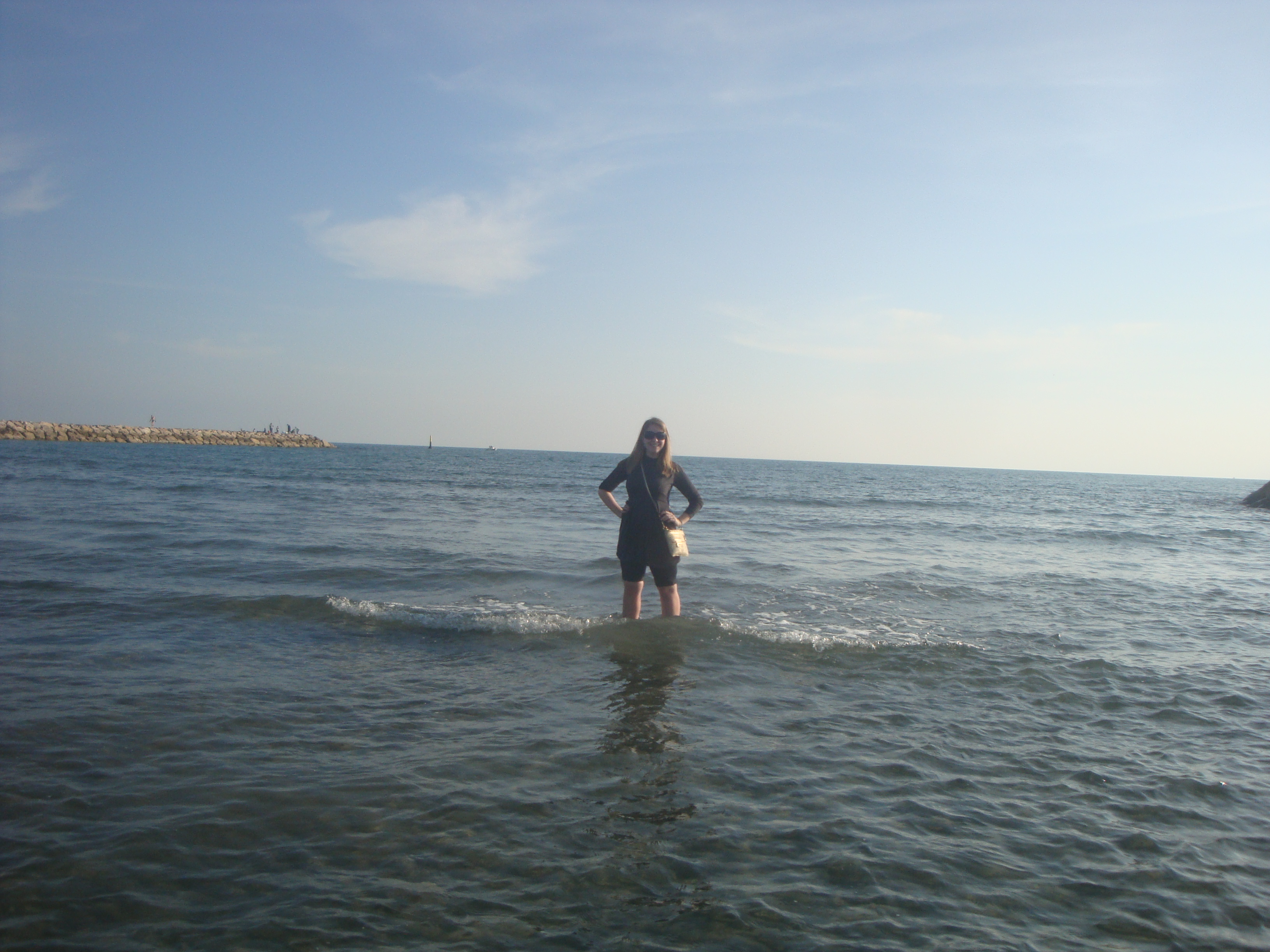 c’était la première fois que j’ai mis mes pieds dans la Méditerranée
