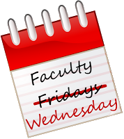 Faculty Wednesday
