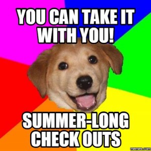 summer-long check outs
