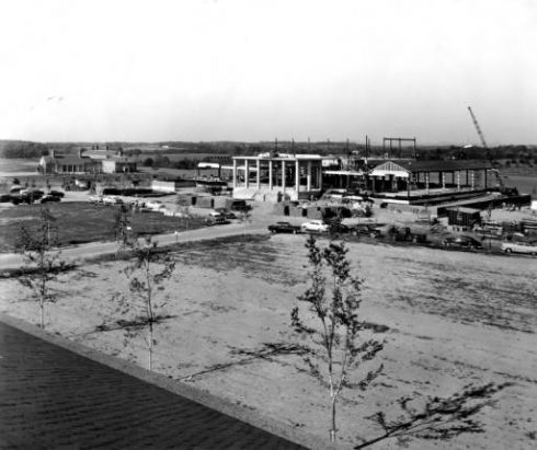 Furman University Library Construction