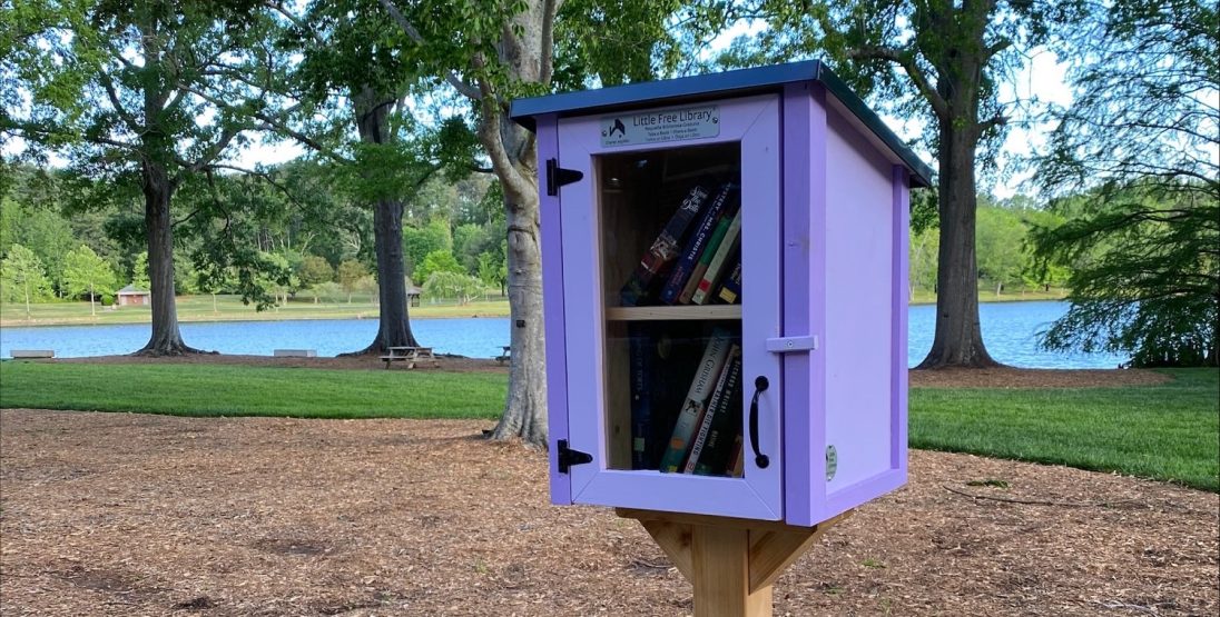 Visit Furman’s Little Free Library