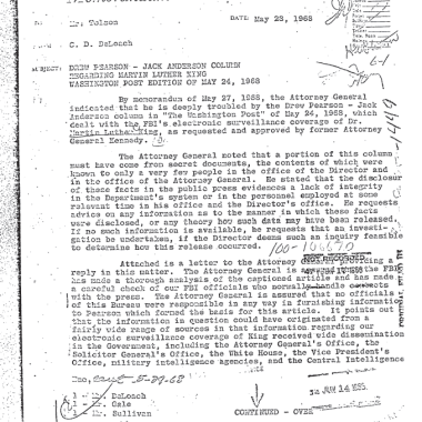 BHM #16 – FBI Confidential Files and Radical Politics in the U.S., 1945-1972