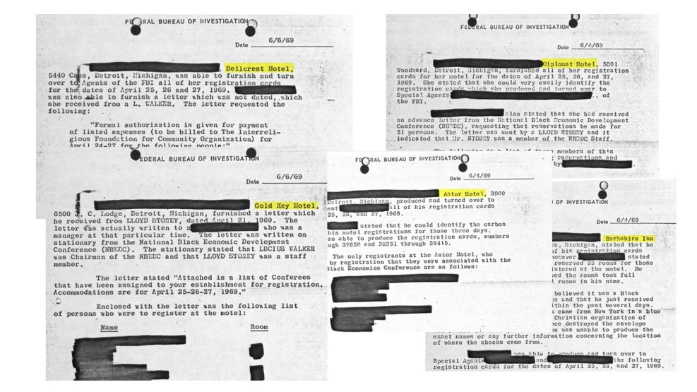 BHM #27 –  FBI Surveillance of James Forman and SNCC