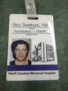 Schopler's ID card