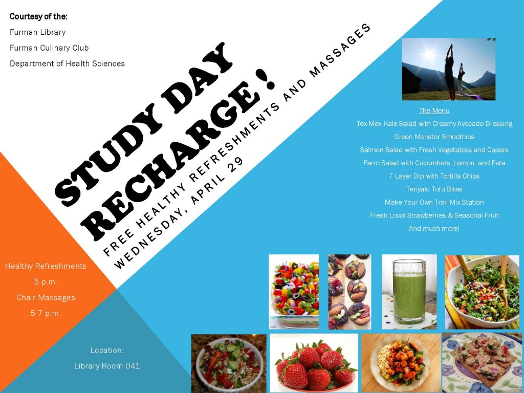 Study Day Recharge  Spring 2015