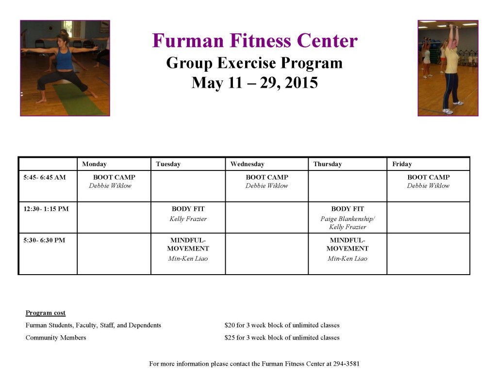 GROUP EXERCISE May 2015 for blog