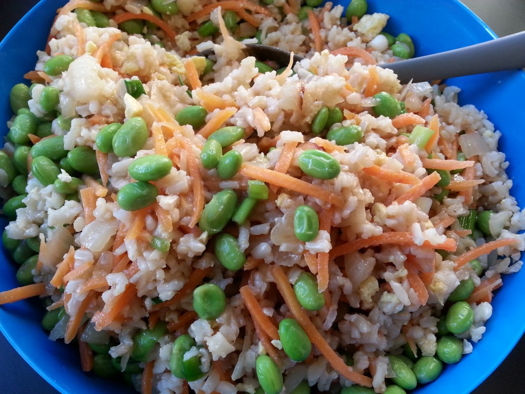 Asian Fried Rice with Edamame